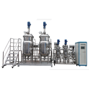 Système de réservoir de fermentation liquide en acier inoxydable à trois étapes